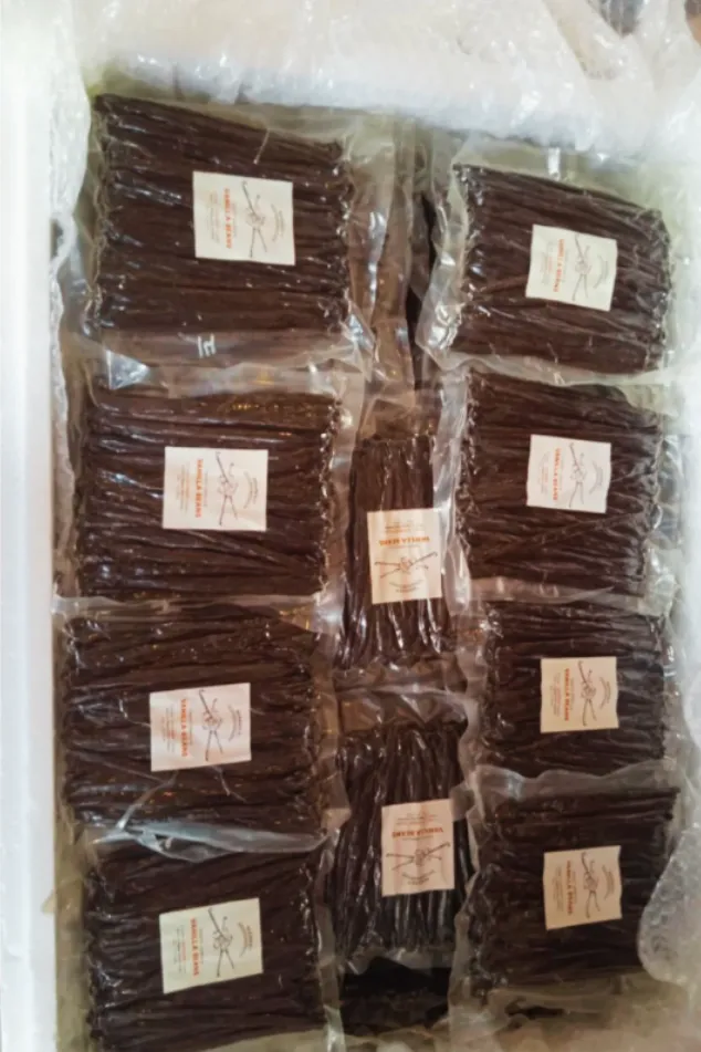 vanilla bean packaging